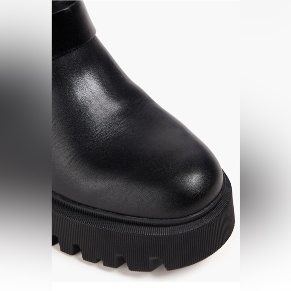 Maje Black Leather Knee-High Boots size 39 - Picture 3 of 7